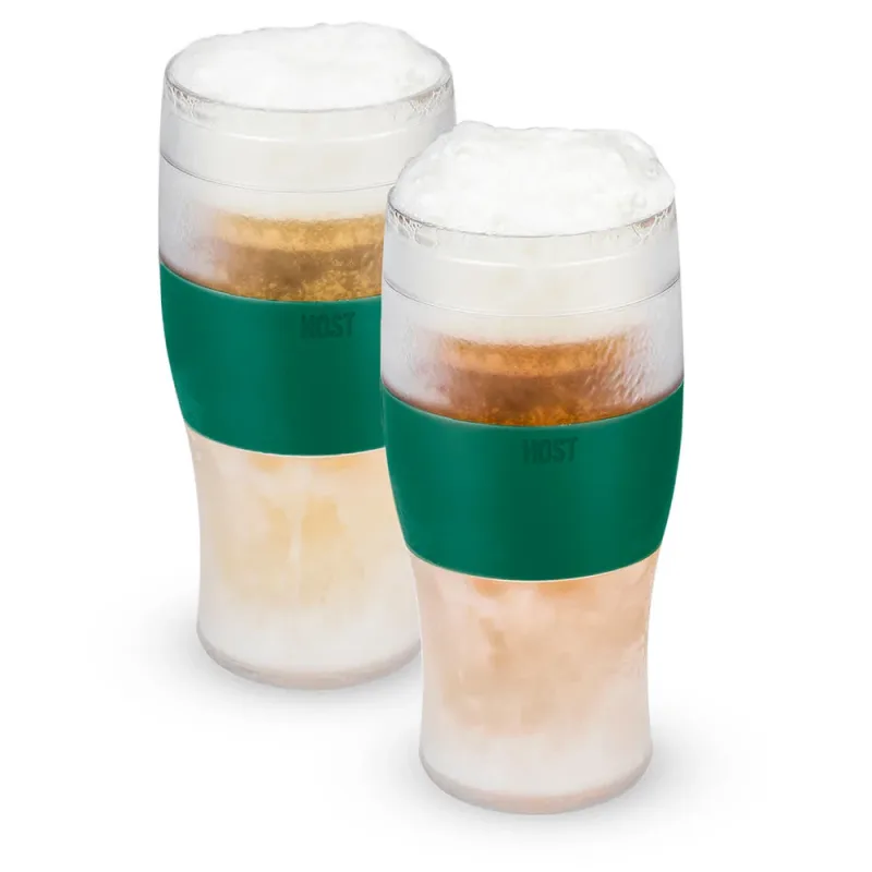 Beer FREEZE™ in Green, Set of 2