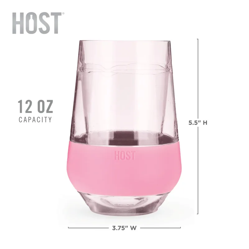Wine FREEZE™ XL in Zartrosa, 2er-Set