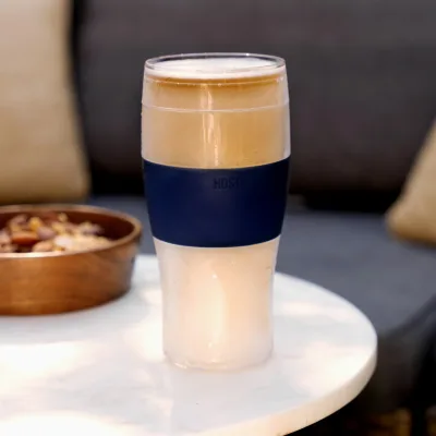 Beer FREEZE™ i Varsity Blue, sæt med 2
